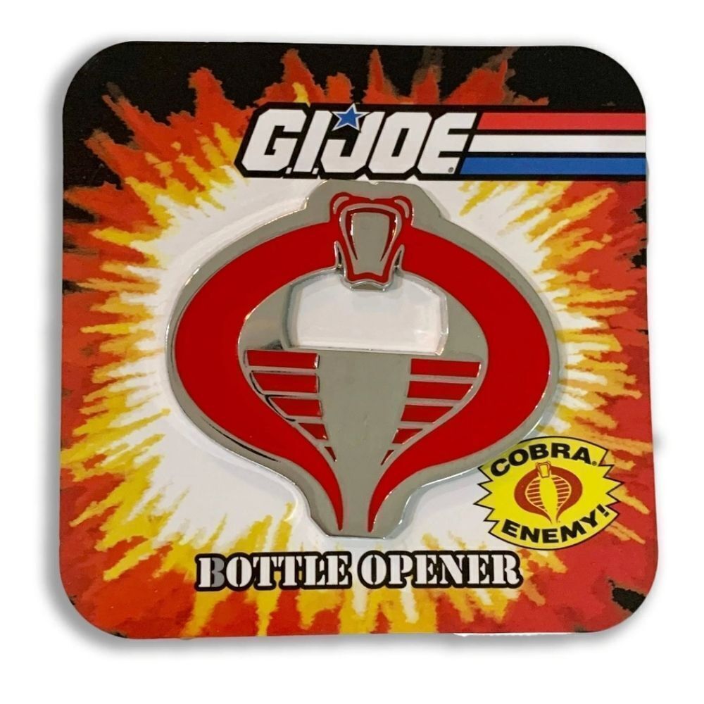 NWT G.I. Joe Cobra Bottle Opener